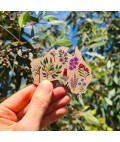 Wooden Magnet | Australia's Floral Emblems